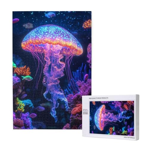 Puzzle 3000 Teile Traum Klassische Puzzles für Erwachsene Qualle Entspannen und Lustig Kreatives Unterhaltungsspiel, Holzpuzzle für Erwachsene Als Geburtstags Feiertage Geschenk fur Frauen 2T-1733 von Tamalsj