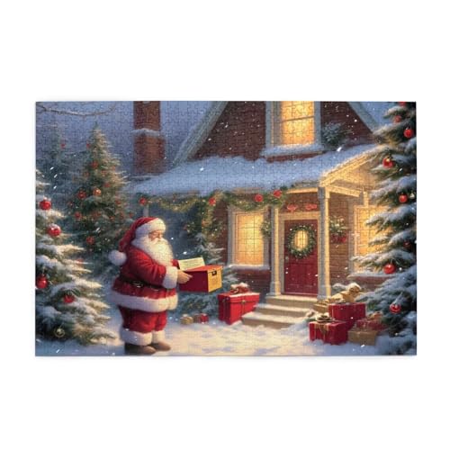 Puzzle 3000 Teile Weihnachten, Winter Holz XXL Puzzle Erwachsene mit Schachtel und Poster, Schwierige, Herausfordernde und Interessant Spiele für Anfänger, Frauen Wohndekoration Geschenke 1T-2013 Puzzle 3000 Teile Weihnachten, Winter Holz XXL Puzzle Erwachsene mit Schachtel und Poster, Schwierige, Herausfordernde und Interessant Spiele für Anfänger, Frauen Wohndekoration Geschenke 1T-2013 von Tamalsj