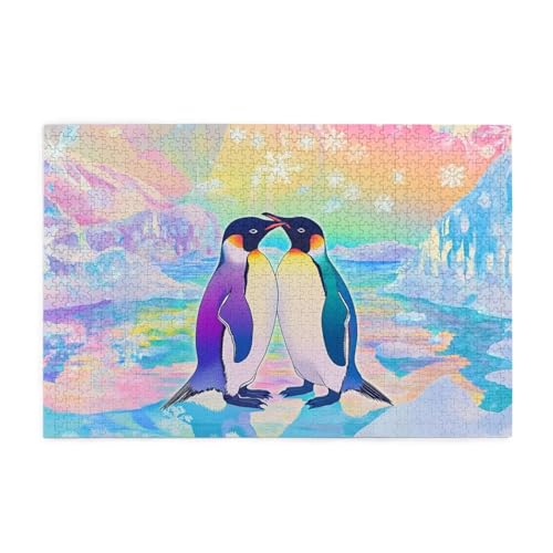 Puzzle 3000 Teile Winter, Pinguin Holz XXL Puzzle Erwachsene mit Schachtel und Poster, Schwierige, Herausfordernde und Interessant Spiele für Anfänger, Männer/Frauen Wohndekoration Geschenke 1T-689 Puzzle 3000 Teile Winter, Pinguin Holz XXL Puzzle Erwachsene mit Schachtel und Poster, Schwierige, Herausfordernde und Interessant Spiele für Anfänger, Männer/Frauen Wohndekoration Geschenke 1T-689 von Tamalsj