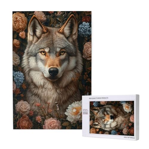 Puzzle 3000 Teile Wolf Klassische Puzzles für Erwachsene Blume Anspruchsvolles und Lustig Kreatives Unterhaltungsspiel, Holzpuzzle für Erwachsene Als Geburtstags Feiertage Geschenk fur Frauen 2T-1343 Puzzle 3000 Teile Wolf Klassische Puzzles für Erwachsene Blume Anspruchsvolles und Lustig Kreatives Unterhaltungsspiel, Holzpuzzle für Erwachsene Als Geburtstags Feiertage Geschenk fur Frauen 2T-1343 von Tamalsj