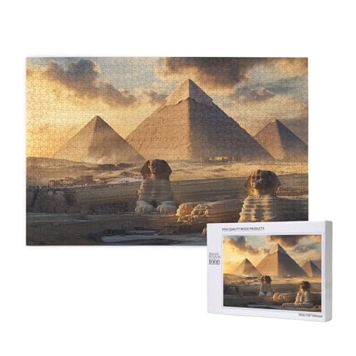 Puzzle 500 Teile Ägypten Klassische Puzzles für Erwachsene Pyramide Anspruchsvolles und Lustig Kreatives Unterhaltungsspiel, Holzpuzzle für Erwachsene Als Feiertage Geschenk fur Frauen 2T-602 Puzzle 500 Teile Ägypten Klassische Puzzles für Erwachsene Pyramide Anspruchsvolles und Lustig Kreatives Unterhaltungsspiel, Holzpuzzle für Erwachsene Als Feiertage Geschenk fur Frauen 2T-602 von Tamalsj