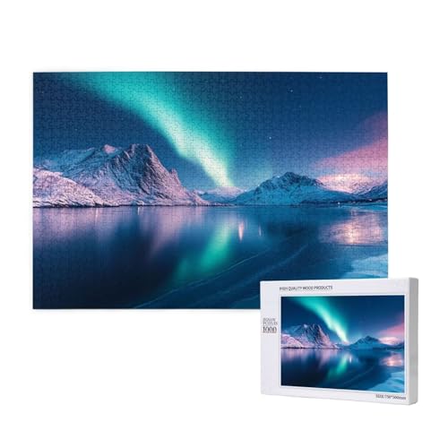 Puzzle 500 Teile Aurora Klassische Puzzles für Erwachsene See Anspruchsvolles und Lustig Kreatives Unterhaltungsspiel,Holzpuzzle für Erwachsene Als Geburtstags und Feiertage Geschenk fur Frauen 2T-701 Puzzle 500 Teile Aurora Klassische Puzzles für Erwachsene See Anspruchsvolles und Lustig Kreatives Unterhaltungsspiel,Holzpuzzle für Erwachsene Als Geburtstags und Feiertage Geschenk fur Frauen 2T-701 von Tamalsj