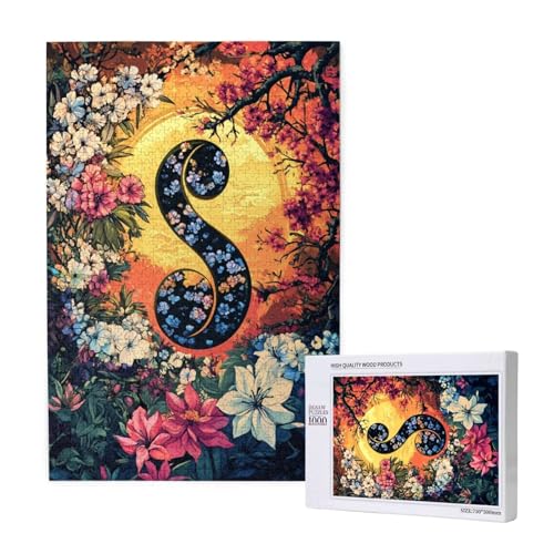 Puzzle 500 Teile Blume Klassische Puzzles für Erwachsene Abstrakt Anspruchsvolles und Lustig Kreatives Unterhaltungsspiel, Holzpuzzle für Erwachsene Als Feiertage Geschenk fur Frauen 2T-1812 Puzzle 500 Teile Blume Klassische Puzzles für Erwachsene Abstrakt Anspruchsvolles und Lustig Kreatives Unterhaltungsspiel, Holzpuzzle für Erwachsene Als Feiertage Geschenk fur Frauen 2T-1812 von Tamalsj