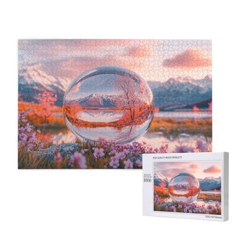 Puzzle 500 Teile Blume Klassische Puzzles für Erwachsene Berg Anspruchsvolles und Lustig Kreatives Unterhaltungsspiel,Holzpuzzle für Erwachsene Als Geburtstags und Feiertage Geschenk fur Frauen 2T-962 Puzzle 500 Teile Blume Klassische Puzzles für Erwachsene Berg Anspruchsvolles und Lustig Kreatives Unterhaltungsspiel,Holzpuzzle für Erwachsene Als Geburtstags und Feiertage Geschenk fur Frauen 2T-962 von Tamalsj