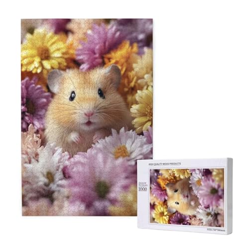 Puzzle 500 Teile Blume Klassische Puzzles für Erwachsene Hamster Entspannen und Lustig Kreatives Unterhaltungsspiel, Holzpuzzle für Erwachsene Als Geburtstags Feiertage Geschenk fur Frauen 2T-1266 Puzzle 500 Teile Blume Klassische Puzzles für Erwachsene Hamster Entspannen und Lustig Kreatives Unterhaltungsspiel, Holzpuzzle für Erwachsene Als Geburtstags Feiertage Geschenk fur Frauen 2T-1266 von Tamalsj