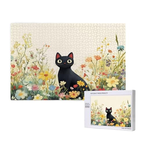Puzzle 500 Teile Blume Klassische Puzzles für Erwachsene Katze Anspruchsvolles und Lustig Kreatives Unterhaltungsspiel,Holzpuzzle für Erwachsene Als Geburtstags Feiertage Geschenk fur Frauen 2T-239 Puzzle 500 Teile Blume Klassische Puzzles für Erwachsene Katze Anspruchsvolles und Lustig Kreatives Unterhaltungsspiel,Holzpuzzle für Erwachsene Als Geburtstags Feiertage Geschenk fur Frauen 2T-239 von Tamalsj