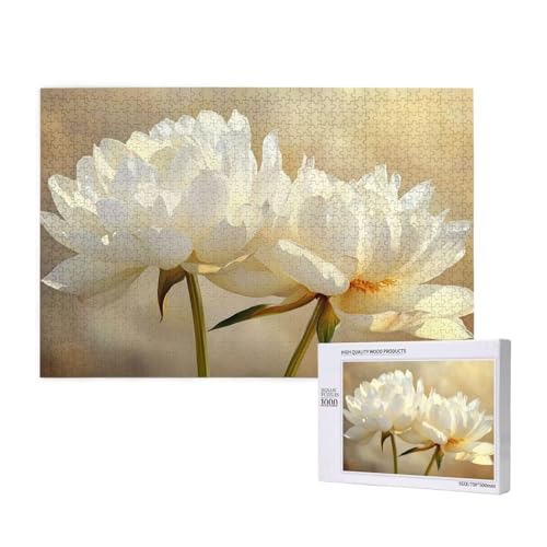 Puzzle 500 Teile Blume Klassische Puzzles für Erwachsene Landschaft Anspruchsvolles und Lustig Kreatives Unterhaltungsspiel, Holzpuzzle für Erwachsene Als Feiertage Geschenk fur Frauen 2T-340 von Tamalsj