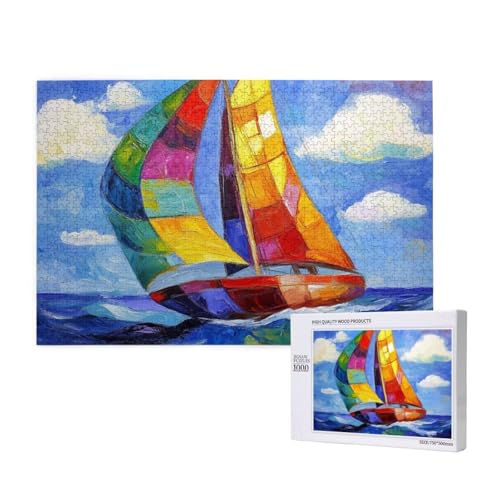 Puzzle 500 Teile Bunt Klassische Puzzles für Erwachsene Boot Anspruchsvolles und Lustig Kreatives Unterhaltungsspiel, Holzpuzzle für Erwachsene Als Geburtstags und Feiertage Geschenk fur Frauen 2T-827 Puzzle 500 Teile Bunt Klassische Puzzles für Erwachsene Boot Anspruchsvolles und Lustig Kreatives Unterhaltungsspiel, Holzpuzzle für Erwachsene Als Geburtstags und Feiertage Geschenk fur Frauen 2T-827 von Tamalsj