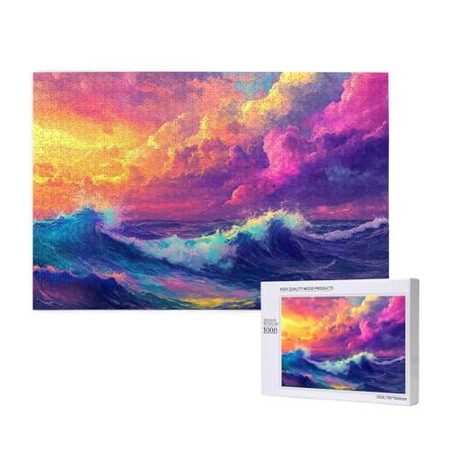 Puzzle 500 Teile Bunt Klassische Puzzles für Erwachsene Meer Anspruchsvolles und Lustig Kreatives Unterhaltungsspiel, Holzpuzzle für Erwachsene Als Geburtstags und Feiertage Geschenk fur Frauen 2T-366 Puzzle 500 Teile Bunt Klassische Puzzles für Erwachsene Meer Anspruchsvolles und Lustig Kreatives Unterhaltungsspiel, Holzpuzzle für Erwachsene Als Geburtstags und Feiertage Geschenk fur Frauen 2T-366 von Tamalsj