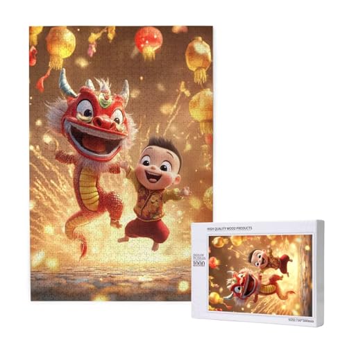 Puzzle 500 Teile Drachen Klassische Puzzles für Erwachsene Traum Entspannen und Lustig Kreatives Unterhaltungsspiel, Holzpuzzle für Erwachsene Als Geburtstags Feiertage Geschenk fur Frauen 2T-1371 Puzzle 500 Teile Drachen Klassische Puzzles für Erwachsene Traum Entspannen und Lustig Kreatives Unterhaltungsspiel, Holzpuzzle für Erwachsene Als Geburtstags Feiertage Geschenk fur Frauen 2T-1371 von Tamalsj
