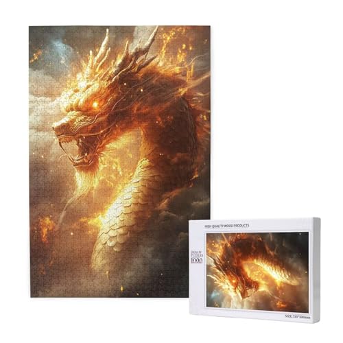Puzzle 500 Teile Drachen Klassische Puzzles für Erwachsene Traum Entspannen und Lustig Kreatives Unterhaltungsspiel, Holzpuzzle für Erwachsene Als Geburtstags Feiertage Geschenk fur Frauen 2T-1772 Puzzle 500 Teile Drachen Klassische Puzzles für Erwachsene Traum Entspannen und Lustig Kreatives Unterhaltungsspiel, Holzpuzzle für Erwachsene Als Geburtstags Feiertage Geschenk fur Frauen 2T-1772 von Tamalsj