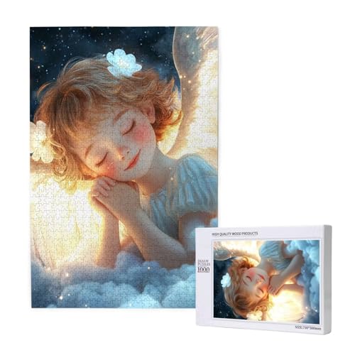 Puzzle 500 Teile Engel Klassische Puzzles für Erwachsene Niedlich Anspruchsvolles und Lustig Kreatives Unterhaltungsspiel, Holzpuzzle für Erwachsene Als Feiertage Geschenk fur Frauen 2T-1460 Puzzle 500 Teile Engel Klassische Puzzles für Erwachsene Niedlich Anspruchsvolles und Lustig Kreatives Unterhaltungsspiel, Holzpuzzle für Erwachsene Als Feiertage Geschenk fur Frauen 2T-1460 von Tamalsj