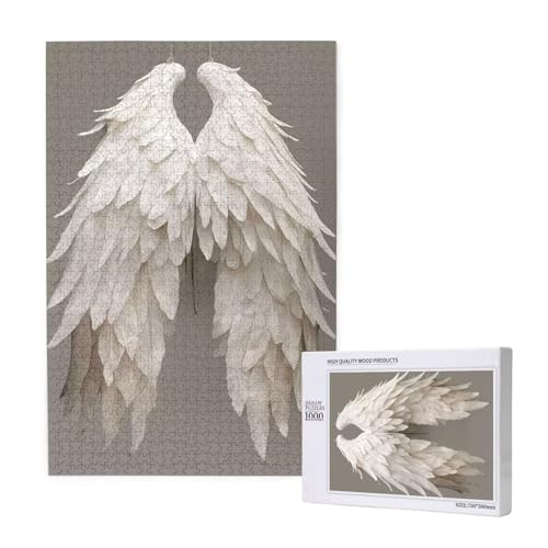 Puzzle 500 Teile Flügel Klassische Puzzles für Erwachsene Weiß Anspruchsvolles und Lustig Kreatives Unterhaltungsspiel, Holzpuzzle für Erwachsene Als Geburtstags Feiertage Geschenk fur Frauen 2T-1685 Puzzle 500 Teile Flügel Klassische Puzzles für Erwachsene Weiß Anspruchsvolles und Lustig Kreatives Unterhaltungsspiel, Holzpuzzle für Erwachsene Als Geburtstags Feiertage Geschenk fur Frauen 2T-1685 von Tamalsj