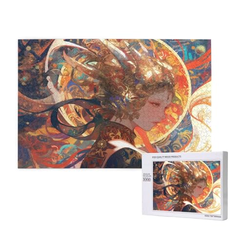 Puzzle 500 Teile Frau Klassische Puzzles für Erwachsene Comics Anspruchsvolles und Lustig Kreatives Unterhaltungsspiel,Holzpuzzle für Erwachsene Als Geburtstags Feiertage Geschenk fur Frauen 2T-376 Puzzle 500 Teile Frau Klassische Puzzles für Erwachsene Comics Anspruchsvolles und Lustig Kreatives Unterhaltungsspiel,Holzpuzzle für Erwachsene Als Geburtstags Feiertage Geschenk fur Frauen 2T-376 von Tamalsj