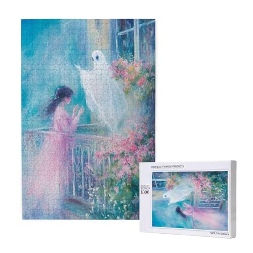 Puzzle 500 Teile Frau Klassische Puzzles für Erwachsene Halloween Anspruchsvolles und Lustig Kreatives Unterhaltungsspiel, Holzpuzzle für Erwachsene Als Feiertage Geschenk fur Frauen 2T-1150 Puzzle 500 Teile Frau Klassische Puzzles für Erwachsene Halloween Anspruchsvolles und Lustig Kreatives Unterhaltungsspiel, Holzpuzzle für Erwachsene Als Feiertage Geschenk fur Frauen 2T-1150 von Tamalsj
