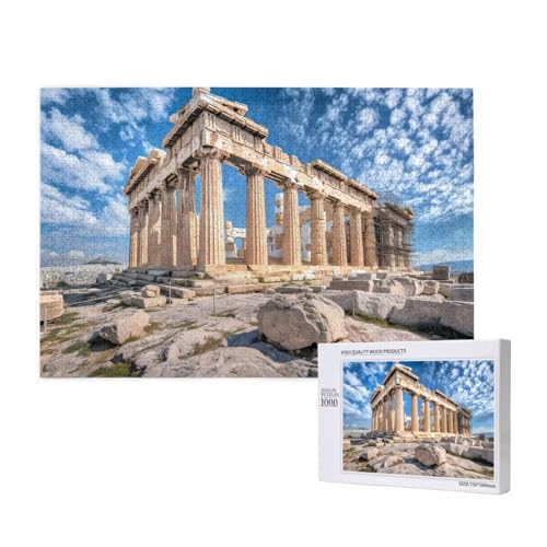 Puzzle 500 Teile Griechenland Klassische Puzzles für Erwachsene Parthenon Anspruchsvolles und Lustig Kreatives Unterhaltungsspiel, Holzpuzzle für Erwachsene Als Feiertage Geschenk fur Frauen 2T-806 Puzzle 500 Teile Griechenland Klassische Puzzles für Erwachsene Parthenon Anspruchsvolles und Lustig Kreatives Unterhaltungsspiel, Holzpuzzle für Erwachsene Als Feiertage Geschenk fur Frauen 2T-806 von Tamalsj