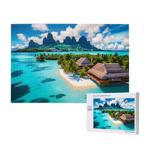 Puzzle 500 Teile Insel Klassische Puzzles für Erwachsene Meer Anspruchsvolles und Lustig Kreatives Unterhaltungsspiel, Holzpuzzle für Erwachsene Als Geburtstags und Feiertage Geschenk fur Frauen 2T-58 Puzzle 500 Teile Insel Klassische Puzzles für Erwachsene Meer Anspruchsvolles und Lustig Kreatives Unterhaltungsspiel, Holzpuzzle für Erwachsene Als Geburtstags und Feiertage Geschenk fur Frauen 2T-58 von Tamalsj