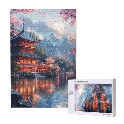 Puzzle 500 Teile Japan Klassische Puzzles für Erwachsene Landschaft Anspruchsvolles und Lustig Kreatives Unterhaltungsspiel, Holzpuzzle für Erwachsene Als Feiertage Geschenk fur Frauen 2T-1892 Puzzle 500 Teile Japan Klassische Puzzles für Erwachsene Landschaft Anspruchsvolles und Lustig Kreatives Unterhaltungsspiel, Holzpuzzle für Erwachsene Als Feiertage Geschenk fur Frauen 2T-1892 von Tamalsj