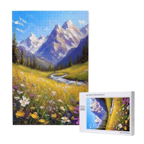 Puzzle 500 Teile Landschaft Klassische Puzzles für Erwachsene Berg Anspruchsvolles und Lustig Kreatives Unterhaltungsspiel, Holzpuzzle für Erwachsene Als Feiertage Geschenk fur Frauen 2T-1646 Puzzle 500 Teile Landschaft Klassische Puzzles für Erwachsene Berg Anspruchsvolles und Lustig Kreatives Unterhaltungsspiel, Holzpuzzle für Erwachsene Als Feiertage Geschenk fur Frauen 2T-1646 von Tamalsj