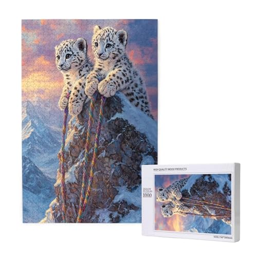 Puzzle 500 Teile Leopard Klassische Puzzles für Erwachsene Winter Anspruchsvolles und Lustig Kreatives Unterhaltungsspiel, Holzpuzzle für Erwachsene Als Feiertage Geschenk fur Frauen 2T-1878 Puzzle 500 Teile Leopard Klassische Puzzles für Erwachsene Winter Anspruchsvolles und Lustig Kreatives Unterhaltungsspiel, Holzpuzzle für Erwachsene Als Feiertage Geschenk fur Frauen 2T-1878 von Tamalsj