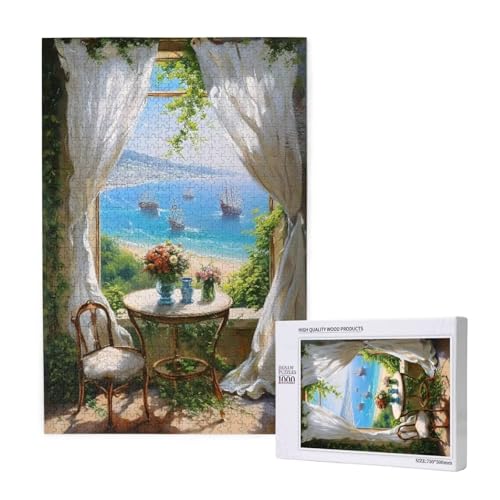Puzzle 500 Teile Meer Klassische Puzzles für Erwachsene Landschaft Anspruchsvolles und Lustig Kreatives Unterhaltungsspiel, Holzpuzzle für Erwachsene Als Feiertage Geschenk fur Frauen 2T-1538 Puzzle 500 Teile Meer Klassische Puzzles für Erwachsene Landschaft Anspruchsvolles und Lustig Kreatives Unterhaltungsspiel, Holzpuzzle für Erwachsene Als Feiertage Geschenk fur Frauen 2T-1538 von Tamalsj