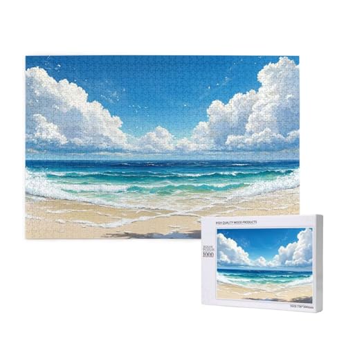 Puzzle 500 Teile Meer Klassische Puzzles für Erwachsene Landschaft Anspruchsvolles und Lustig Kreatives Unterhaltungsspiel, Holzpuzzle für Erwachsene Als Feiertage Geschenk fur Frauen 2T-439 Puzzle 500 Teile Meer Klassische Puzzles für Erwachsene Landschaft Anspruchsvolles und Lustig Kreatives Unterhaltungsspiel, Holzpuzzle für Erwachsene Als Feiertage Geschenk fur Frauen 2T-439 von Tamalsj