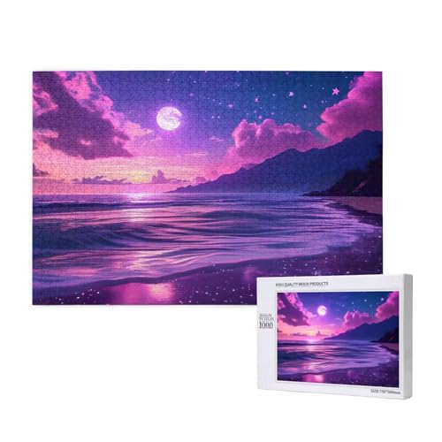 Puzzle 500 Teile Meer Klassische Puzzles für Erwachsene Mond Anspruchsvolles und Lustig Kreatives Unterhaltungsspiel, Holzpuzzle für Erwachsene Als Geburtstags und Feiertage Geschenk fur Frauen 2T-35 Puzzle 500 Teile Meer Klassische Puzzles für Erwachsene Mond Anspruchsvolles und Lustig Kreatives Unterhaltungsspiel, Holzpuzzle für Erwachsene Als Geburtstags und Feiertage Geschenk fur Frauen 2T-35 von Tamalsj