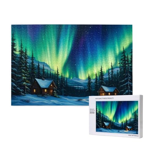 Puzzle 500 Teile Norwegen Klassische Puzzles für Erwachsene Aurora Entspannen und Lustig Kreatives Unterhaltungsspiel, Holzpuzzle für Erwachsene Als Geburtstags Feiertage Geschenk fur Frauen 2T-50 Puzzle 500 Teile Norwegen Klassische Puzzles für Erwachsene Aurora Entspannen und Lustig Kreatives Unterhaltungsspiel, Holzpuzzle für Erwachsene Als Geburtstags Feiertage Geschenk fur Frauen 2T-50 von Tamalsj