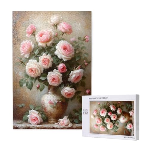 Puzzle 500 Teile Rosa Klassische Puzzles für Erwachsene Blume Anspruchsvolles und Lustig Kreatives Unterhaltungsspiel,Holzpuzzle für Erwachsene Als Geburtstags Feiertage Geschenk fur Frauen 2T-1680 Puzzle 500 Teile Rosa Klassische Puzzles für Erwachsene Blume Anspruchsvolles und Lustig Kreatives Unterhaltungsspiel,Holzpuzzle für Erwachsene Als Geburtstags Feiertage Geschenk fur Frauen 2T-1680 von Tamalsj