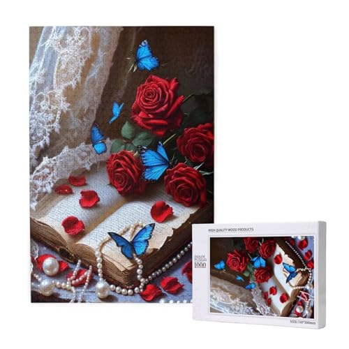 Puzzle 500 Teile Rose Klassische Puzzles für Erwachsene Landschaft Anspruchsvolles und Lustig Kreatives Unterhaltungsspiel, Holzpuzzle für Erwachsene Als Feiertage Geschenk fur Frauen 2T-1532 Puzzle 500 Teile Rose Klassische Puzzles für Erwachsene Landschaft Anspruchsvolles und Lustig Kreatives Unterhaltungsspiel, Holzpuzzle für Erwachsene Als Feiertage Geschenk fur Frauen 2T-1532 von Tamalsj