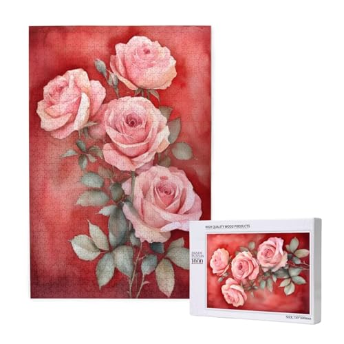 Puzzle 500 Teile Rose Klassische Puzzles für Erwachsene Rosa Anspruchsvolles und Lustig Kreatives Unterhaltungsspiel,Holzpuzzle für Erwachsene Als Geburtstags und Feiertage Geschenk fur Frauen 2T-1487 Puzzle 500 Teile Rose Klassische Puzzles für Erwachsene Rosa Anspruchsvolles und Lustig Kreatives Unterhaltungsspiel,Holzpuzzle für Erwachsene Als Geburtstags und Feiertage Geschenk fur Frauen 2T-1487 von Tamalsj