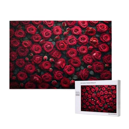 Puzzle 500 Teile Rose Klassische Puzzles für Erwachsene Rot Anspruchsvolles und Lustig Kreatives Unterhaltungsspiel, Holzpuzzle für Erwachsene Als Geburtstags und Feiertage Geschenk fur Frauen 2T-395 Puzzle 500 Teile Rose Klassische Puzzles für Erwachsene Rot Anspruchsvolles und Lustig Kreatives Unterhaltungsspiel, Holzpuzzle für Erwachsene Als Geburtstags und Feiertage Geschenk fur Frauen 2T-395 von Tamalsj