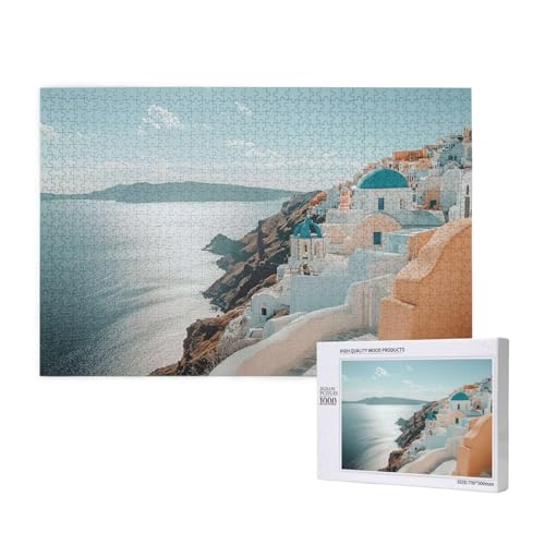 Puzzle 500 Teile Santorin Klassische Puzzles für Erwachsene Meer Anspruchsvolles und Lustig Kreatives Unterhaltungsspiel, Holzpuzzle für Erwachsene Als Geburtstags Feiertage Geschenk fur Frauen 2T-129 Puzzle 500 Teile Santorin Klassische Puzzles für Erwachsene Meer Anspruchsvolles und Lustig Kreatives Unterhaltungsspiel, Holzpuzzle für Erwachsene Als Geburtstags Feiertage Geschenk fur Frauen 2T-129 von Tamalsj