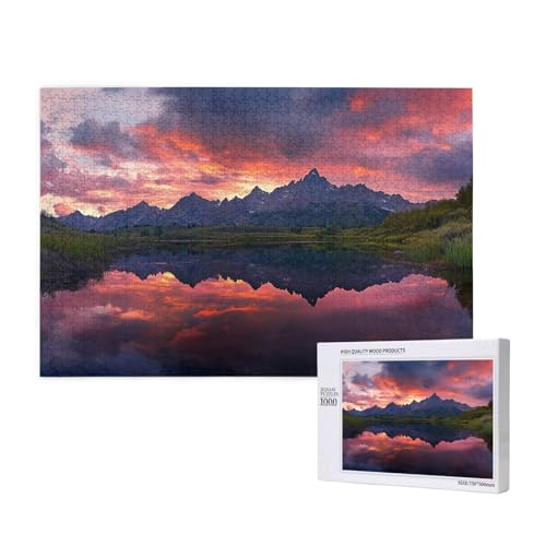 Puzzle 500 Teile See Klassische Puzzles für Erwachsene Berg Anspruchsvolles und Lustig Kreatives Unterhaltungsspiel, Holzpuzzle für Erwachsene Als Geburtstags und Feiertage Geschenk fur Frauen 2T-417 Puzzle 500 Teile See Klassische Puzzles für Erwachsene Berg Anspruchsvolles und Lustig Kreatives Unterhaltungsspiel, Holzpuzzle für Erwachsene Als Geburtstags und Feiertage Geschenk fur Frauen 2T-417 von Tamalsj