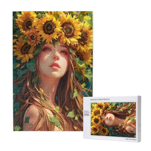 Puzzle 500 Teile Sonnenblume Klassische Puzzles für Erwachsene Frau Anspruchsvolles und Lustig Kreatives Unterhaltungsspiel, Holzpuzzle für Erwachsene Als Feiertage Geschenk fur Frauen 2T-1650 Puzzle 500 Teile Sonnenblume Klassische Puzzles für Erwachsene Frau Anspruchsvolles und Lustig Kreatives Unterhaltungsspiel, Holzpuzzle für Erwachsene Als Feiertage Geschenk fur Frauen 2T-1650 von Tamalsj