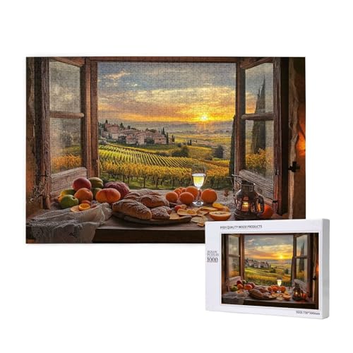 Puzzle 500 Teile Sonnenuntergang Klassische Puzzles für Erwachsene Küche Anspruchsvolles und Lustig Kreatives Unterhaltungsspiel, Holzpuzzle für Erwachsene Als Feiertage Geschenk fur Frauen 2T-157 Puzzle 500 Teile Sonnenuntergang Klassische Puzzles für Erwachsene Küche Anspruchsvolles und Lustig Kreatives Unterhaltungsspiel, Holzpuzzle für Erwachsene Als Feiertage Geschenk fur Frauen 2T-157 von Tamalsj
