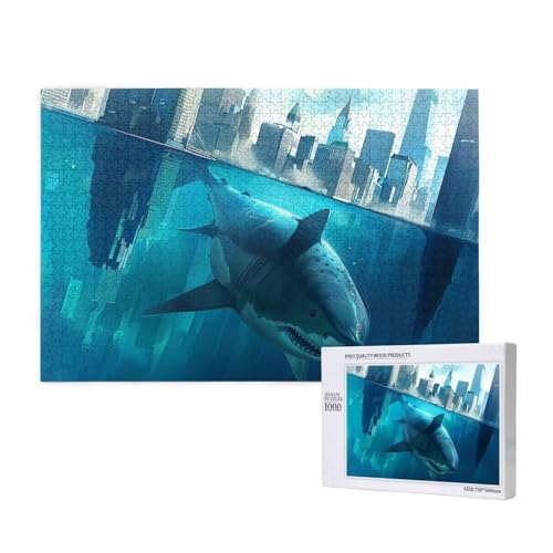 Puzzle 500 Teile Stadt Klassische Puzzles für Erwachsene Hai Anspruchsvolles und Lustig Kreatives Unterhaltungsspiel, Holzpuzzle für Erwachsene Als Geburtstags und Feiertage Geschenk fur Frauen 2T-93 Puzzle 500 Teile Stadt Klassische Puzzles für Erwachsene Hai Anspruchsvolles und Lustig Kreatives Unterhaltungsspiel, Holzpuzzle für Erwachsene Als Geburtstags und Feiertage Geschenk fur Frauen 2T-93 von Tamalsj