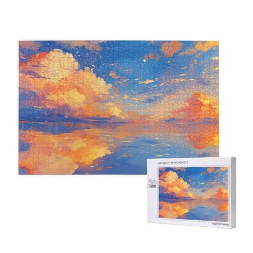 Puzzle 500 Teile Traum Klassische Puzzles für Erwachsene Meer Anspruchsvolles und Lustig Kreatives Unterhaltungsspiel,Holzpuzzle für Erwachsene Als Geburtstags Feiertage Geschenk fur Frauen 2T-1018 von Tamalsj