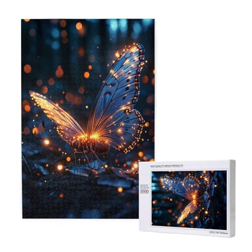 Puzzle 500 Teile Traum Klassische Puzzles für Erwachsene Schmetterling Anspruchsvolles und Lustig Kreatives Unterhaltungsspiel, Holzpuzzle für Erwachsene Als Feiertage Geschenk fur Frauen 2T-1276 Puzzle 500 Teile Traum Klassische Puzzles für Erwachsene Schmetterling Anspruchsvolles und Lustig Kreatives Unterhaltungsspiel, Holzpuzzle für Erwachsene Als Feiertage Geschenk fur Frauen 2T-1276 von Tamalsj