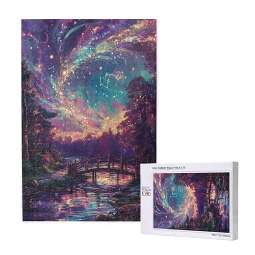 Puzzle 500 Teile Traum Klassische Puzzles für Erwachsene Sternenhimmel Anspruchsvolles und Lustig Kreatives Unterhaltungsspiel, Holzpuzzle für Erwachsene Als Feiertage Geschenk fur Frauen 2T-1831 Puzzle 500 Teile Traum Klassische Puzzles für Erwachsene Sternenhimmel Anspruchsvolles und Lustig Kreatives Unterhaltungsspiel, Holzpuzzle für Erwachsene Als Feiertage Geschenk fur Frauen 2T-1831 von Tamalsj