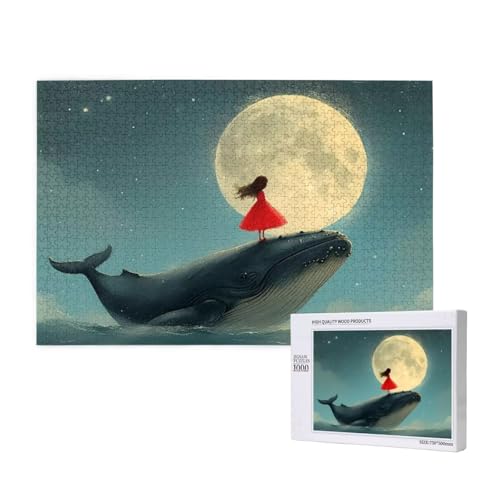 Puzzle 500 Teile Wal Klassische Puzzles für Erwachsene Mond Anspruchsvolles und Lustig Kreatives Unterhaltungsspiel, Holzpuzzle für Erwachsene Als Geburtstags und Feiertage Geschenk fur Frauen 2T-516 Puzzle 500 Teile Wal Klassische Puzzles für Erwachsene Mond Anspruchsvolles und Lustig Kreatives Unterhaltungsspiel, Holzpuzzle für Erwachsene Als Geburtstags und Feiertage Geschenk fur Frauen 2T-516 von Tamalsj