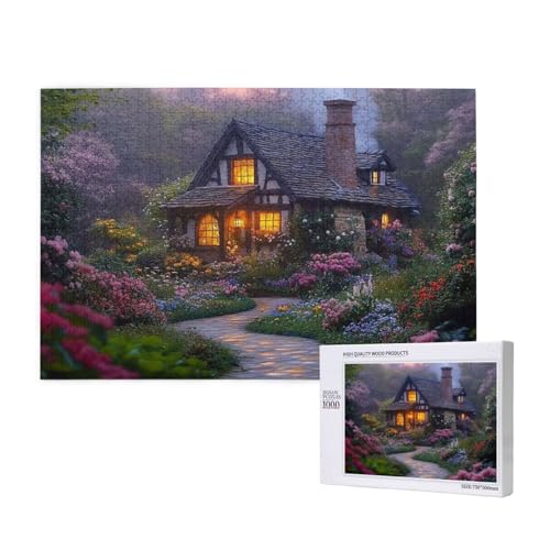 Puzzle 500 Teile Wald Klassische Puzzles für Erwachsene Kabine Anspruchsvolles und Lustig Kreatives Unterhaltungsspiel,Holzpuzzle für Erwachsene Als Geburtstags Feiertage Geschenk fur Frauen 2T-177 Puzzle 500 Teile Wald Klassische Puzzles für Erwachsene Kabine Anspruchsvolles und Lustig Kreatives Unterhaltungsspiel,Holzpuzzle für Erwachsene Als Geburtstags Feiertage Geschenk fur Frauen 2T-177 von Tamalsj