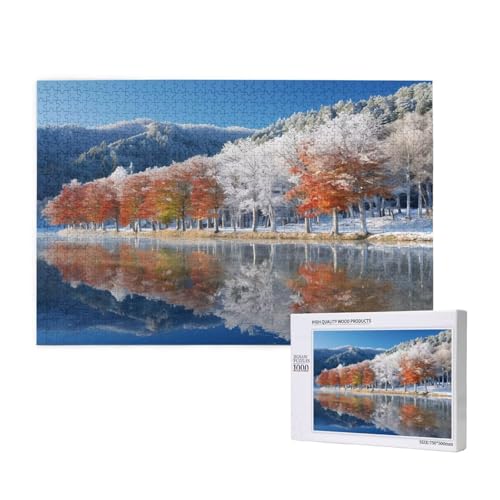 Puzzle 500 Teile Winter Klassische Puzzles für Erwachsene Baum Anspruchsvolles und Lustig Kreatives Unterhaltungsspiel,Holzpuzzle für Erwachsene Als Geburtstags Feiertage Geschenk fur Frauen 2T-831 Puzzle 500 Teile Winter Klassische Puzzles für Erwachsene Baum Anspruchsvolles und Lustig Kreatives Unterhaltungsspiel,Holzpuzzle für Erwachsene Als Geburtstags Feiertage Geschenk fur Frauen 2T-831 von Tamalsj