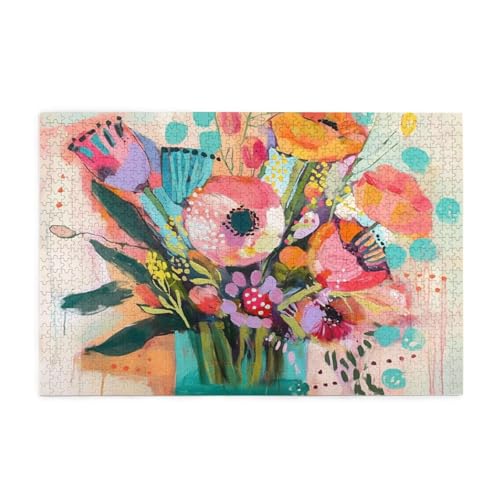 Puzzle 5000 Teile Abstrakt, Blume Holz XXL Puzzle Erwachsene mit Schachtel und Poster, Schwierige, Herausfordernde und Interessant Spiele für Anfänger, Männer/Frauen Wohndekoration Geschenke 1T-1472 Puzzle 5000 Teile Abstrakt, Blume Holz XXL Puzzle Erwachsene mit Schachtel und Poster, Schwierige, Herausfordernde und Interessant Spiele für Anfänger, Männer/Frauen Wohndekoration Geschenke 1T-1472 von Tamalsj