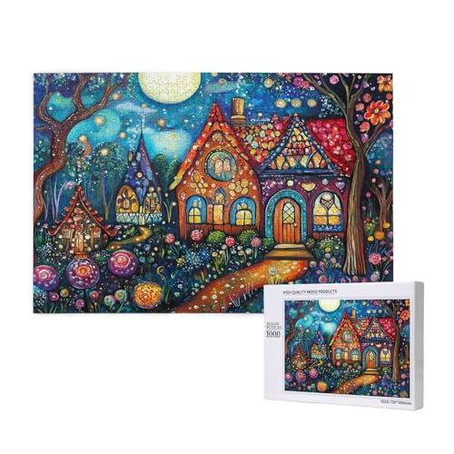 Puzzle 5000 Teile Abstrakt Klassische Puzzles für Erwachsene Kleine Stadt Anspruchsvolles und Lustig Kreatives Unterhaltungsspiel, Holzpuzzle für Erwachsene Als Feiertage Geschenk fur Frauen 2T-1037 Puzzle 5000 Teile Abstrakt Klassische Puzzles für Erwachsene Kleine Stadt Anspruchsvolles und Lustig Kreatives Unterhaltungsspiel, Holzpuzzle für Erwachsene Als Feiertage Geschenk fur Frauen 2T-1037 von Tamalsj