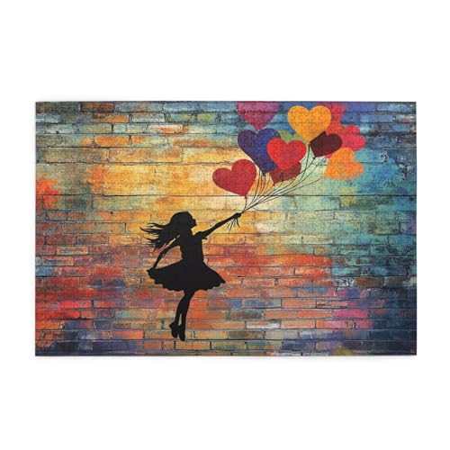 Puzzle 5000 Teile Ballon, Mädchen Holz XXL Puzzle Erwachsene mit Schachtel und Poster, Schwierige, Herausfordernde und Interessant Spiele für Anfänger, Männer/Frauen Wohndekoration Geschenke 1T-163 Puzzle 5000 Teile Ballon, Mädchen Holz XXL Puzzle Erwachsene mit Schachtel und Poster, Schwierige, Herausfordernde und Interessant Spiele für Anfänger, Männer/Frauen Wohndekoration Geschenke 1T-163 von Tamalsj