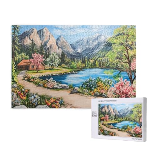 Puzzle 5000 Teile Berg Klassische Puzzles für Erwachsene Baum Anspruchsvolles und Lustig Kreatives Unterhaltungsspiel,Holzpuzzle für Erwachsene Als Geburtstags und Feiertage Geschenk fur Frauen 2T-195 Puzzle 5000 Teile Berg Klassische Puzzles für Erwachsene Baum Anspruchsvolles und Lustig Kreatives Unterhaltungsspiel,Holzpuzzle für Erwachsene Als Geburtstags und Feiertage Geschenk fur Frauen 2T-195 von Tamalsj