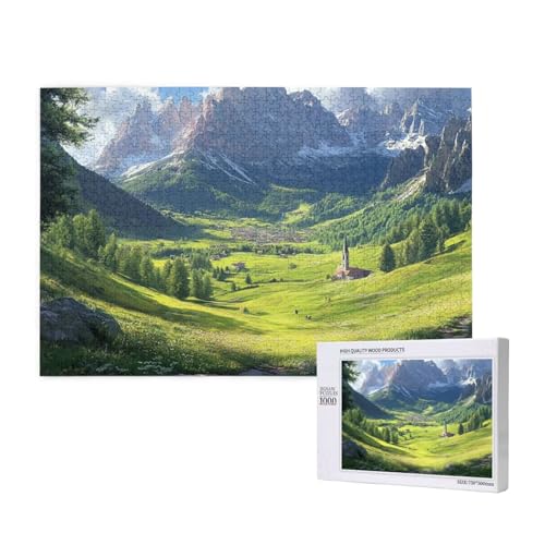 Puzzle 5000 Teile Berg Klassische Puzzles für Erwachsene Landschaft Anspruchsvolles und Lustig Kreatives Unterhaltungsspiel, Holzpuzzle für Erwachsene Als Feiertage Geschenk fur Frauen 2T-193 Puzzle 5000 Teile Berg Klassische Puzzles für Erwachsene Landschaft Anspruchsvolles und Lustig Kreatives Unterhaltungsspiel, Holzpuzzle für Erwachsene Als Feiertage Geschenk fur Frauen 2T-193 von Tamalsj