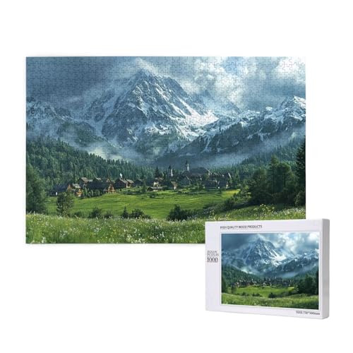 Puzzle 5000 Teile Berg Klassische Puzzles für Erwachsene Landschaft Anspruchsvolles und Lustig Kreatives Unterhaltungsspiel, Holzpuzzle für Erwachsene Als Feiertage Geschenk fur Frauen 2T-406 Puzzle 5000 Teile Berg Klassische Puzzles für Erwachsene Landschaft Anspruchsvolles und Lustig Kreatives Unterhaltungsspiel, Holzpuzzle für Erwachsene Als Feiertage Geschenk fur Frauen 2T-406 von Tamalsj