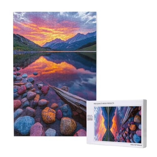 Puzzle 5000 Teile Berg Klassische Puzzles für Erwachsene Sonnenuntergang Anspruchsvolles und Lustig Kreatives Unterhaltungsspiel, Holzpuzzle für Erwachsene Als Feiertage Geschenk fur Frauen 2T-1808 Puzzle 5000 Teile Berg Klassische Puzzles für Erwachsene Sonnenuntergang Anspruchsvolles und Lustig Kreatives Unterhaltungsspiel, Holzpuzzle für Erwachsene Als Feiertage Geschenk fur Frauen 2T-1808 von Tamalsj